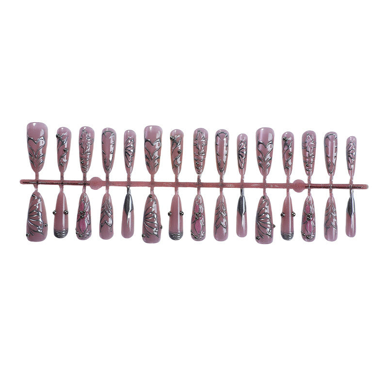Artificial nails with filigree design Kalsten