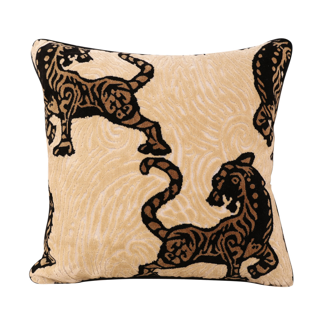 Artistic Animal Print Decorative Pillowcase