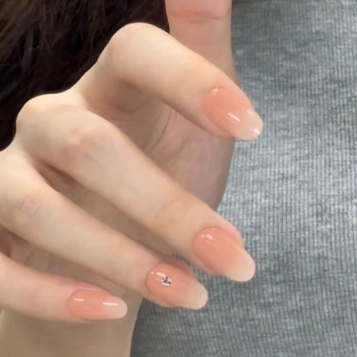 Elegant Almond-Shaped Press-On Nail Extensions Kalsten