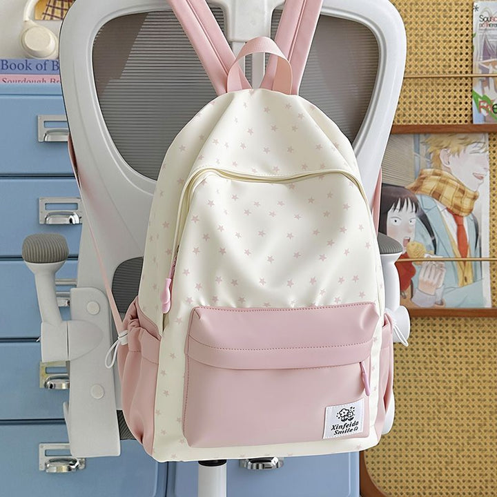 Casual Star Printed Backpack