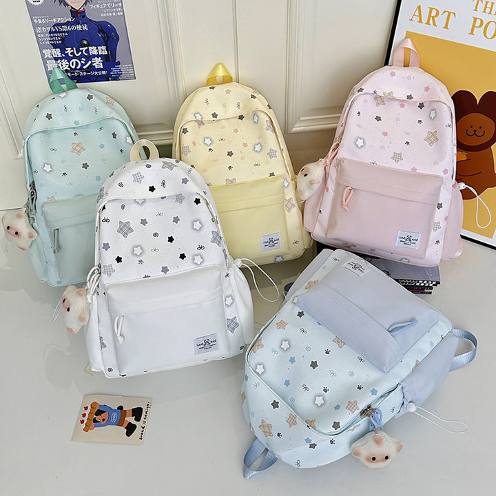 Playful Bunny-Ear Themed Backpack Kalsten