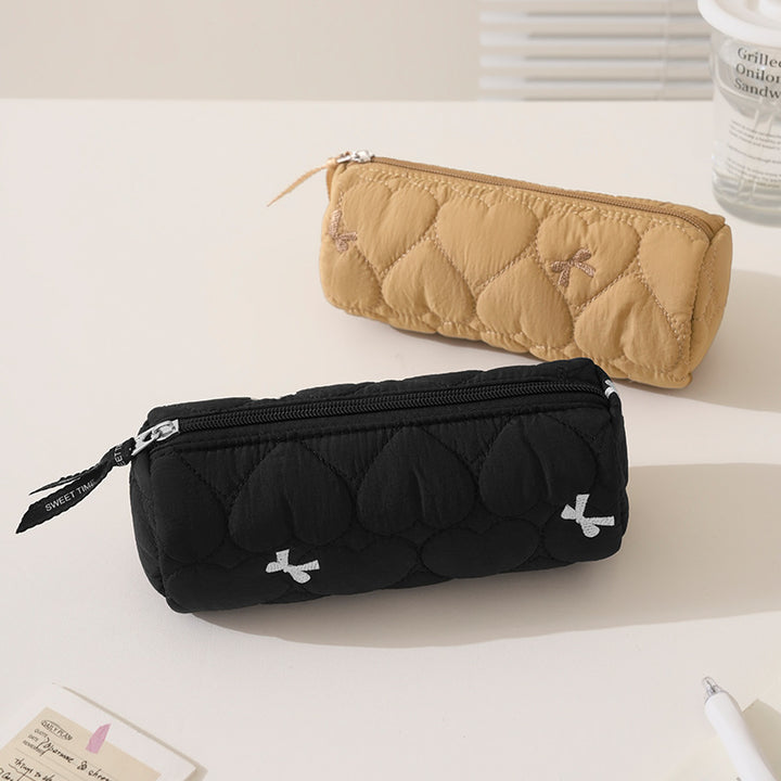 Quilted Multi-Purpose Pencil Case