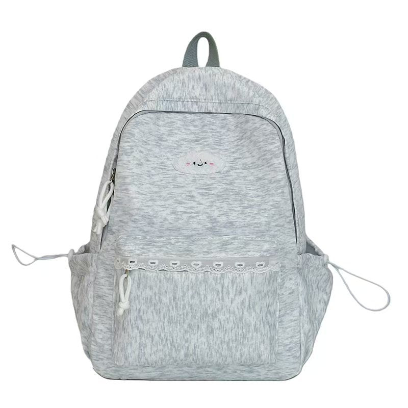 Backpack with Playful Cloud Design and Practical Compartments Kalsten