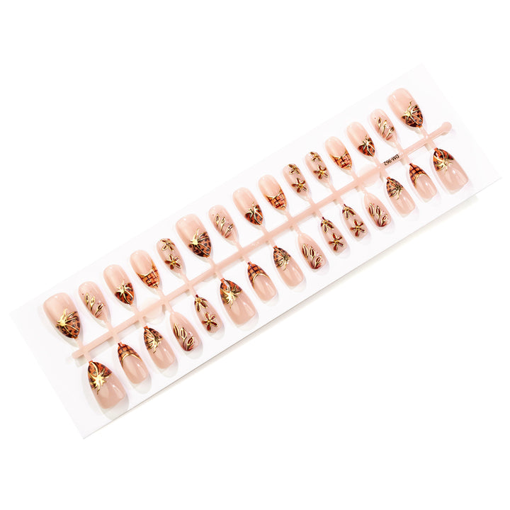 Premium Decorative Press-On Nail Art Set