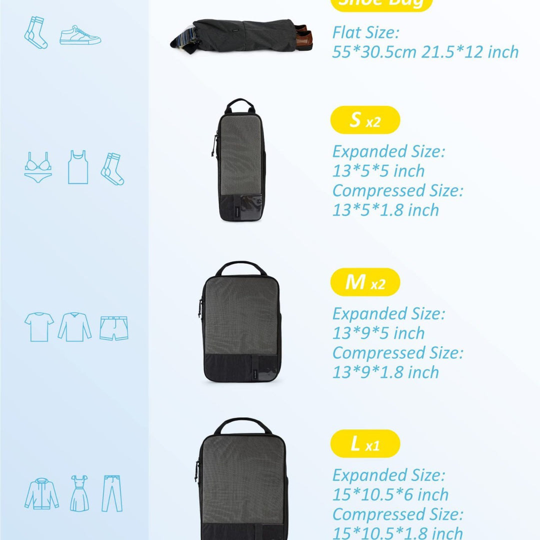 Unisex practical storage bags set Kalsten