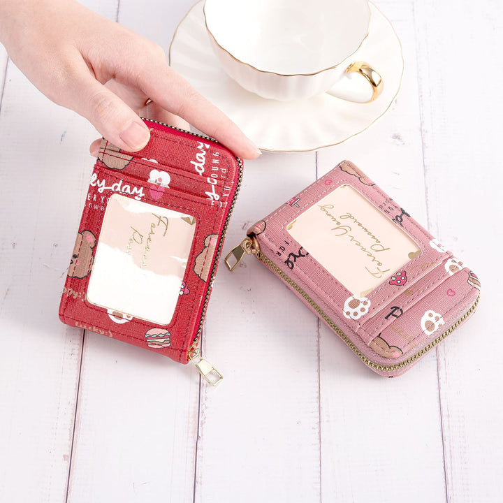 Cute Cartoon Print Card Holder