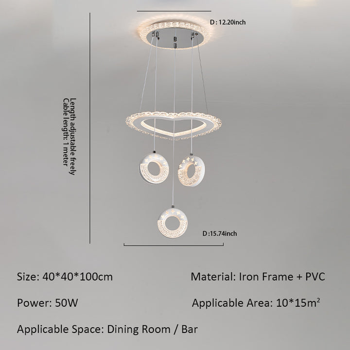 Adjustable Pendant Chandelier