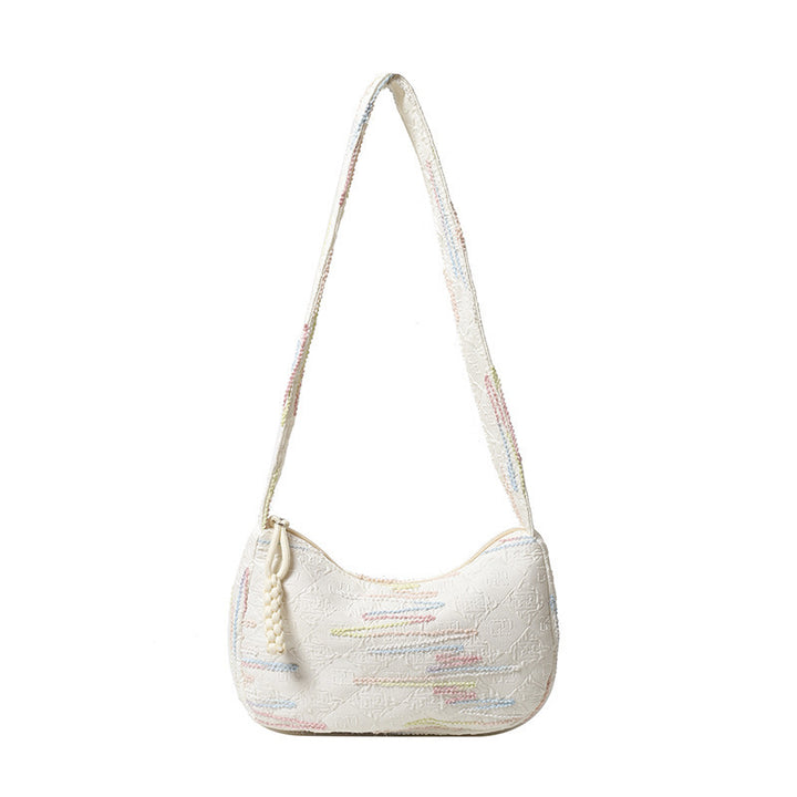 WoTextured Fabric Shoulder Bag Kalsten