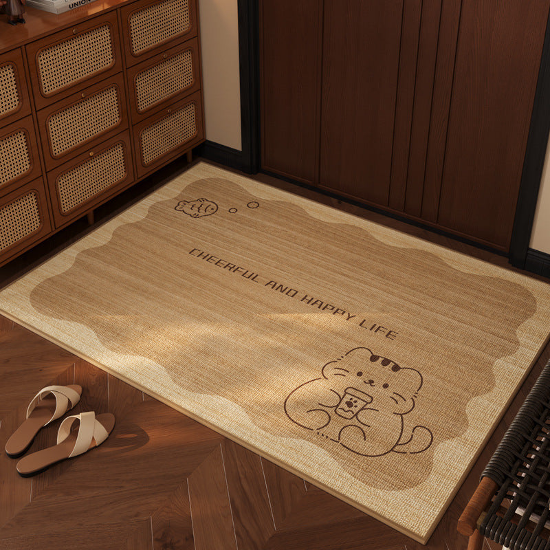 Cute Cartoon Dog-Themed Indoor Area Mat for Home