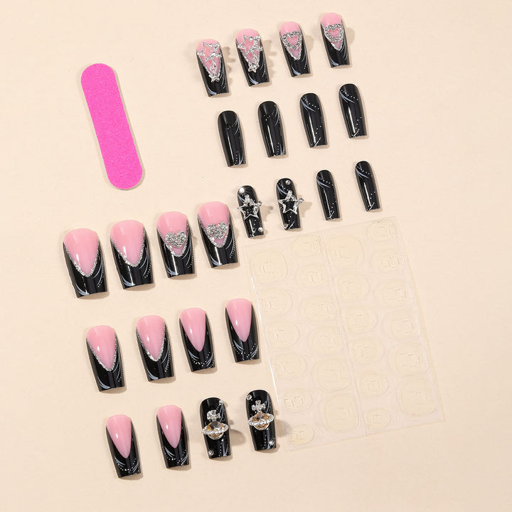 Elegant 3D Nail Art Extensions Kalsten