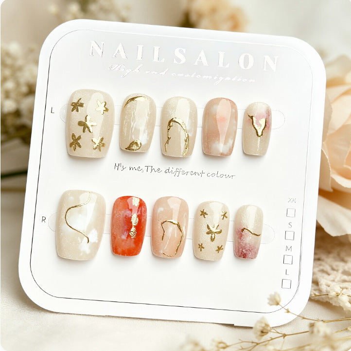 Exclusive Artificial Nails in Elegant Design Kalsten