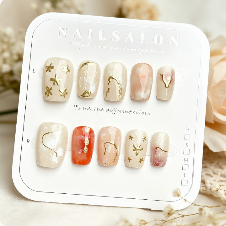 Exclusive Artificial Nails in Elegant Design Kalsten