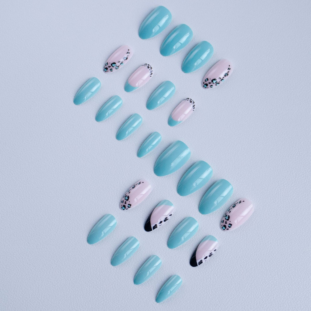 Artistic Multi-Patterned Nail Art
