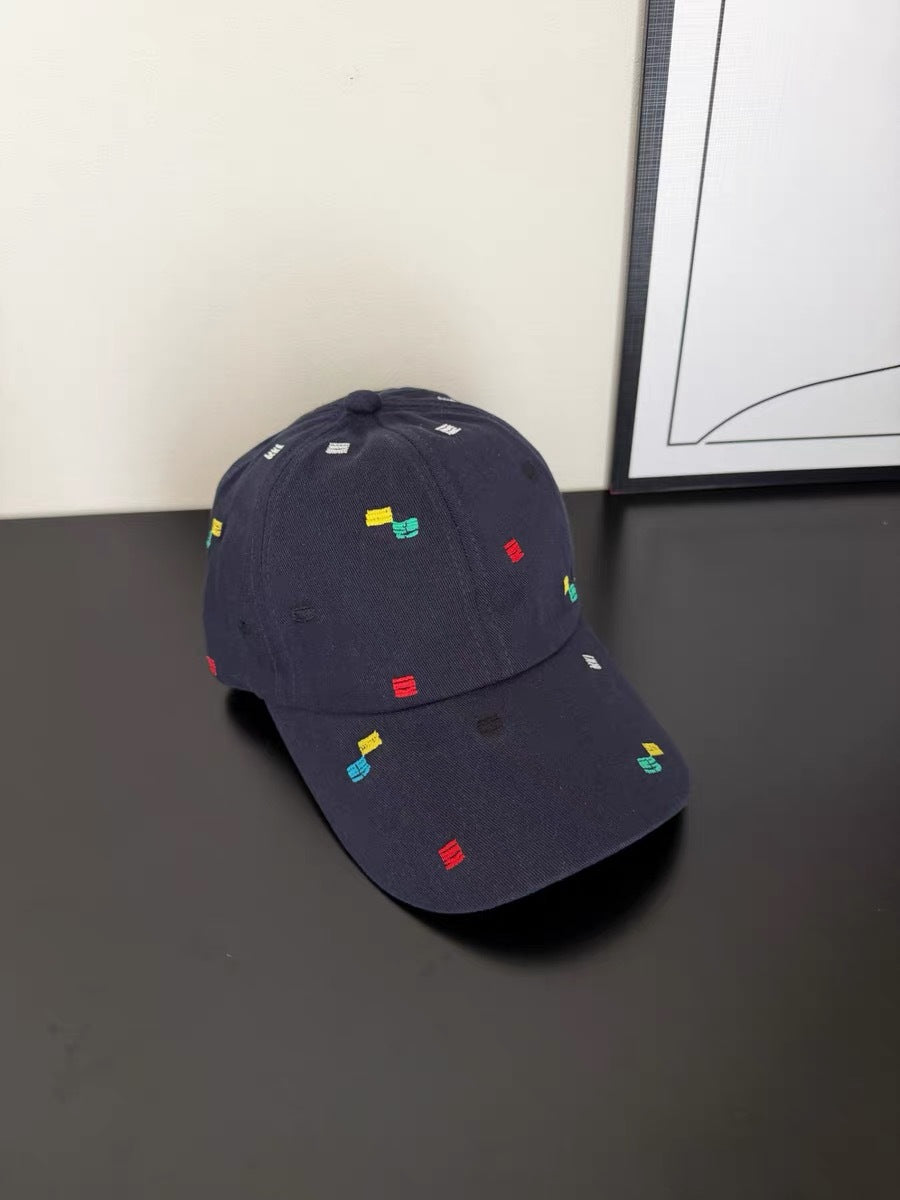 Playful Patterned Baseball Cap