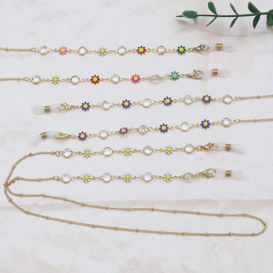 Beaded Eyewear Chain Holder Kalsten