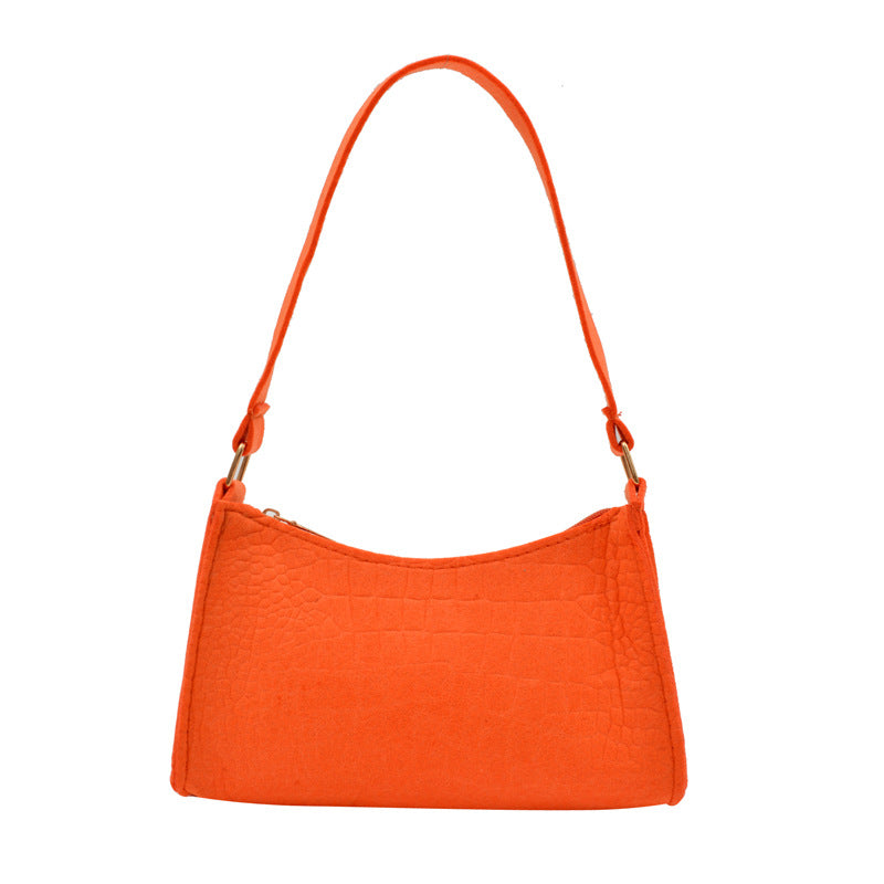 WoCrocodile Textured Mini Shoulder Handbag Kalsten
