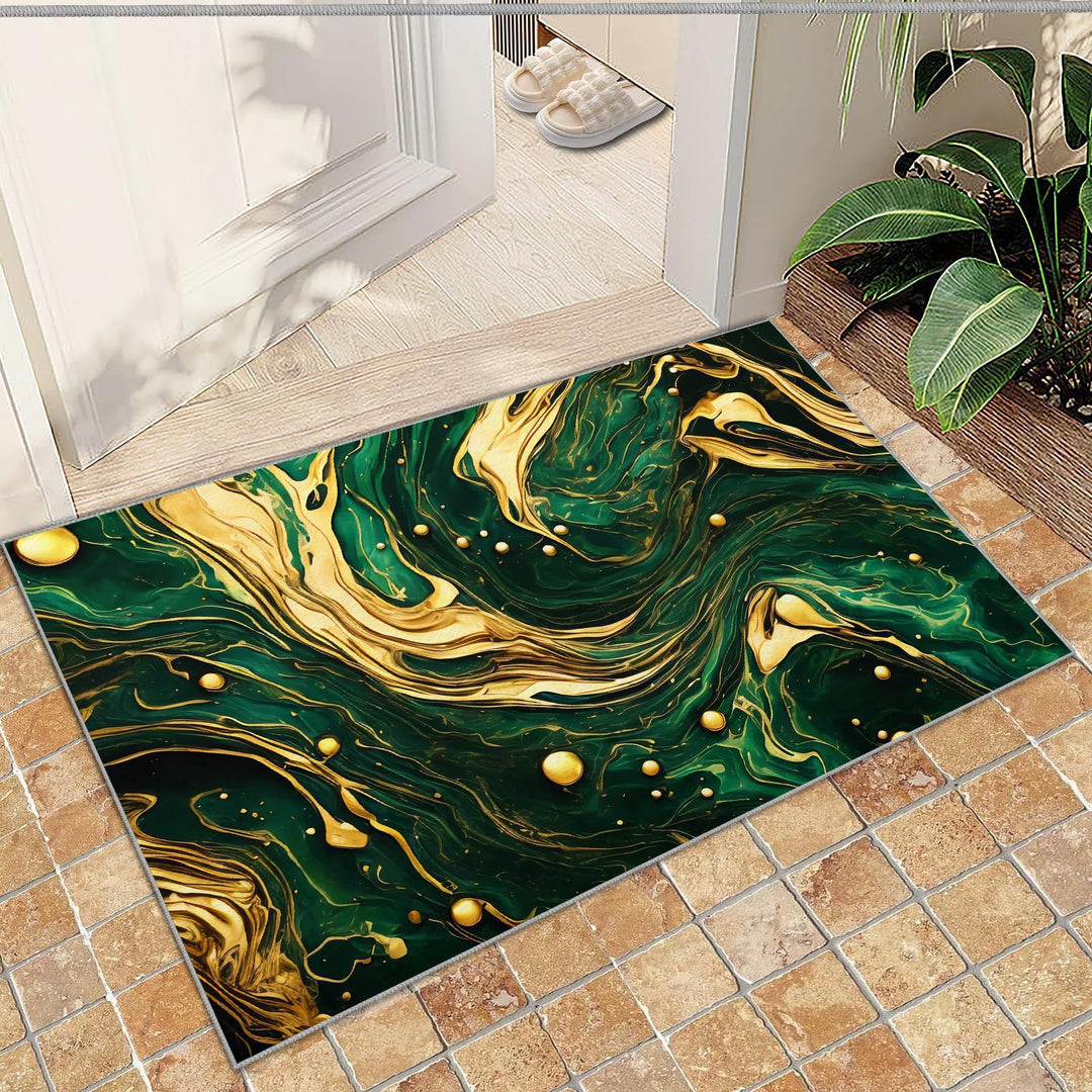 Textured Abstract Area Rug