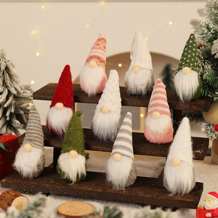 Decorative Felt Santa Gnome Ornament Kalsten