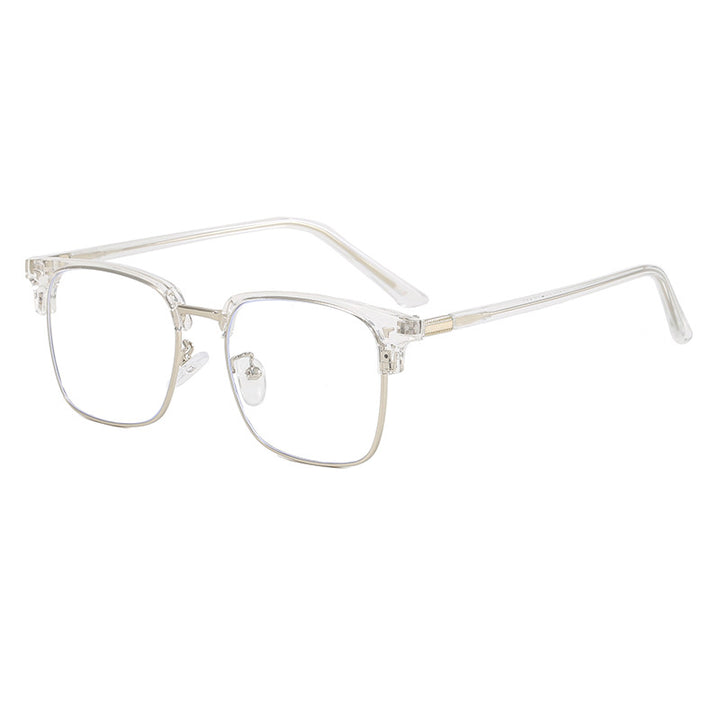 Ladies elegant square glasses with lightweight metal frame Kalsten