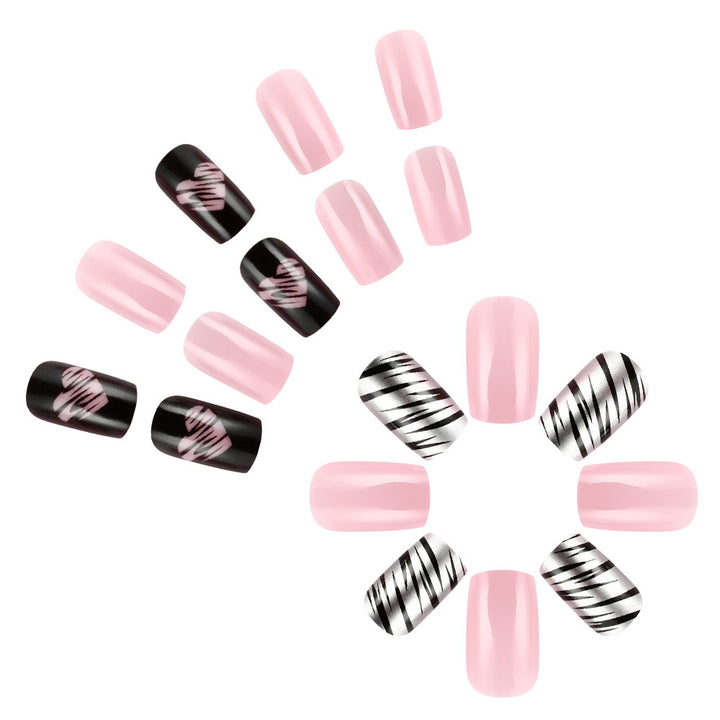 Fashionable Heart-Patterned Nail Art Set Kalsten