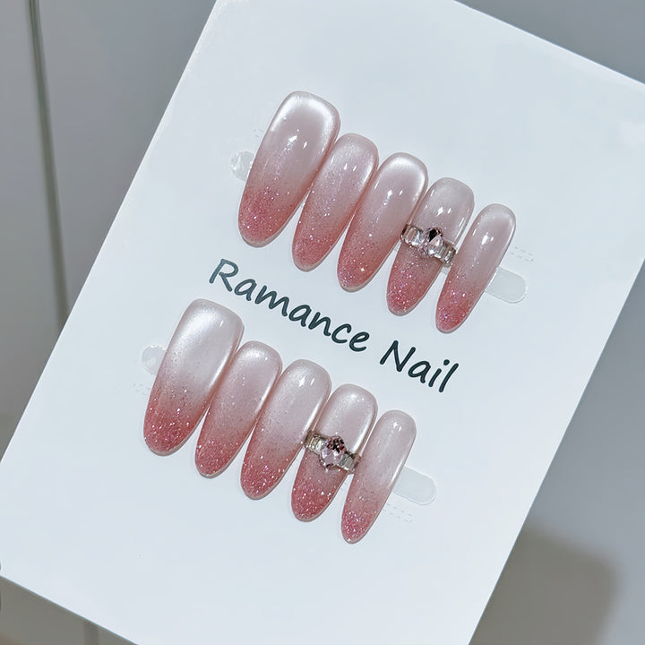 Elegant Ombre Press-On Nails Kalsten