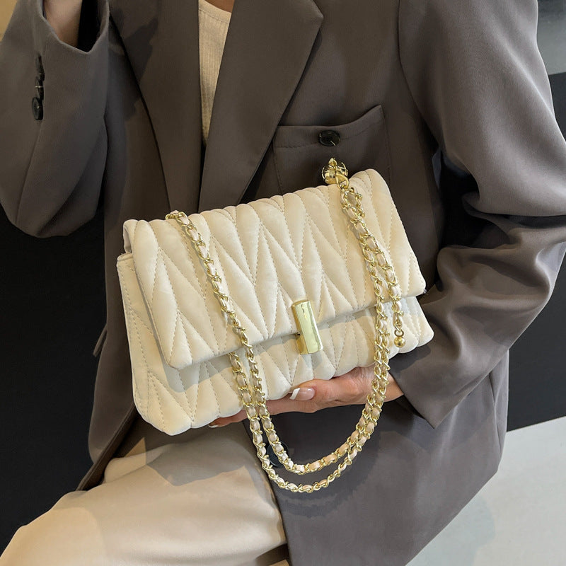 Quilted Shoulder Clutch Kalsten