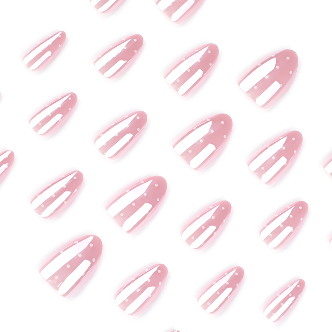 Elegant Nail Extensions with Gloss Finish Kalsten