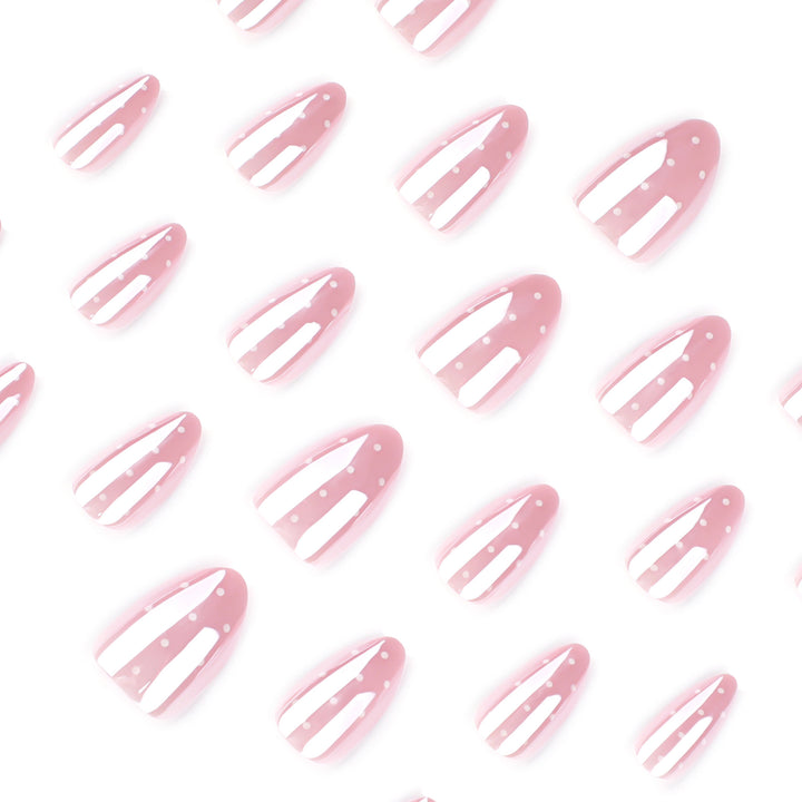 Elegant Nail Extensions with Gloss Finish Kalsten
