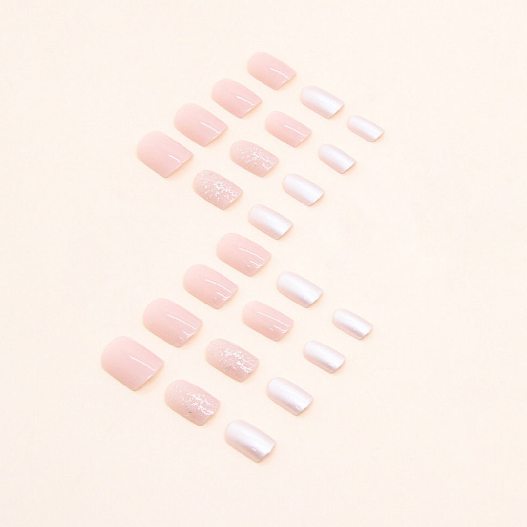 Elegant Glossy Press-On Nail Set Kalsten
