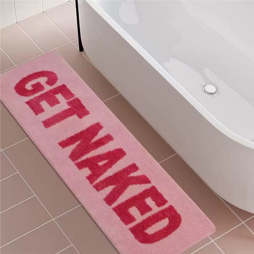 Inspirational Message Bath Mat