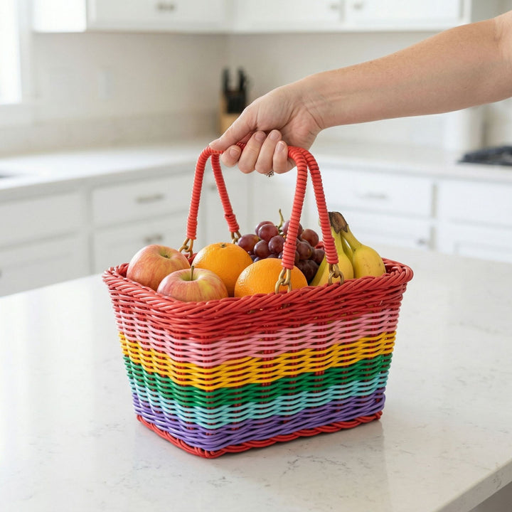 Basket with sturdy handles Kalsten