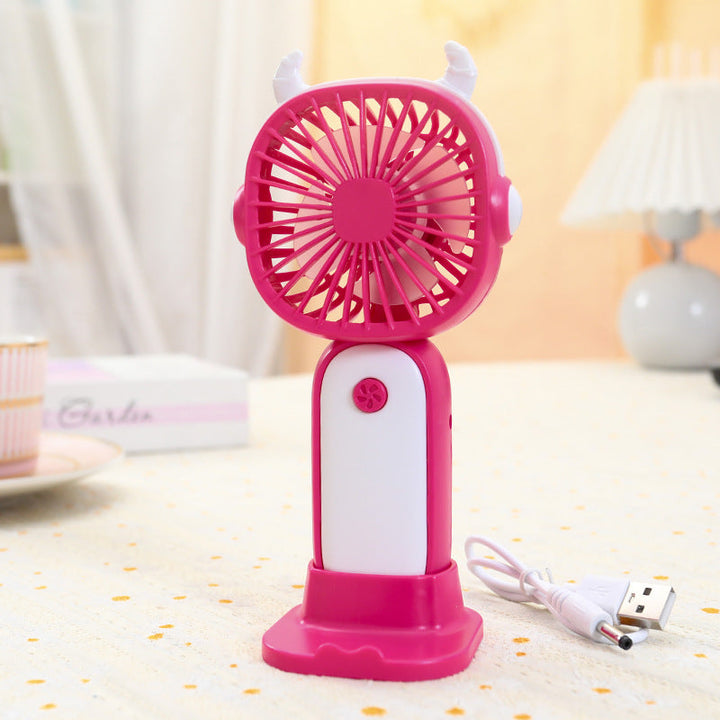 Ladies Portable Hand Fan with Cute Design Kalsten