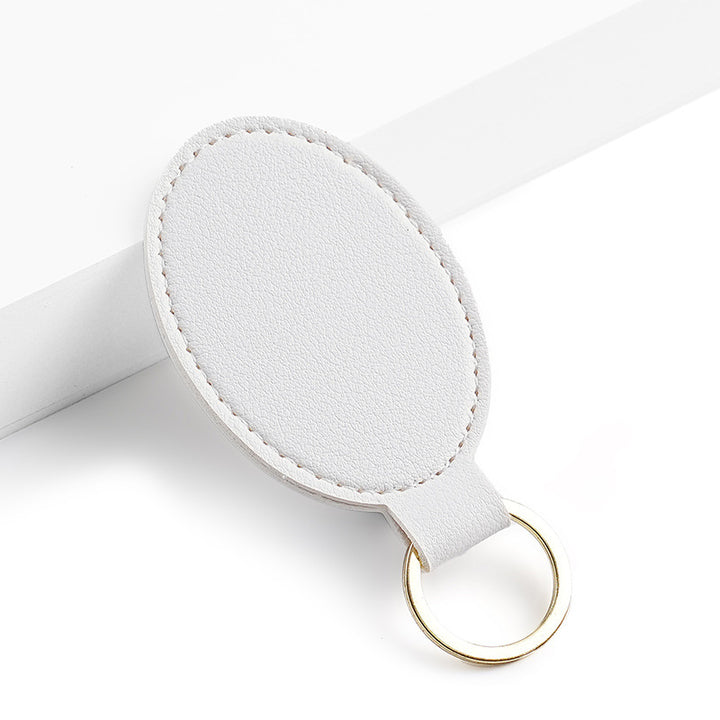 Unisex keychain made of high-quality artificial leather with stylish design Kalsten