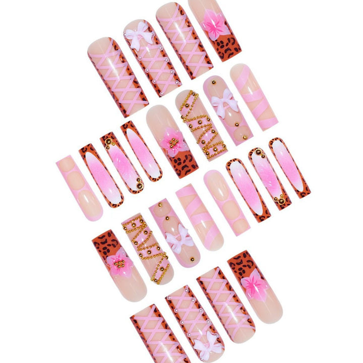 Decorative Press-On Nail Art Set Kalsten 1787368939
