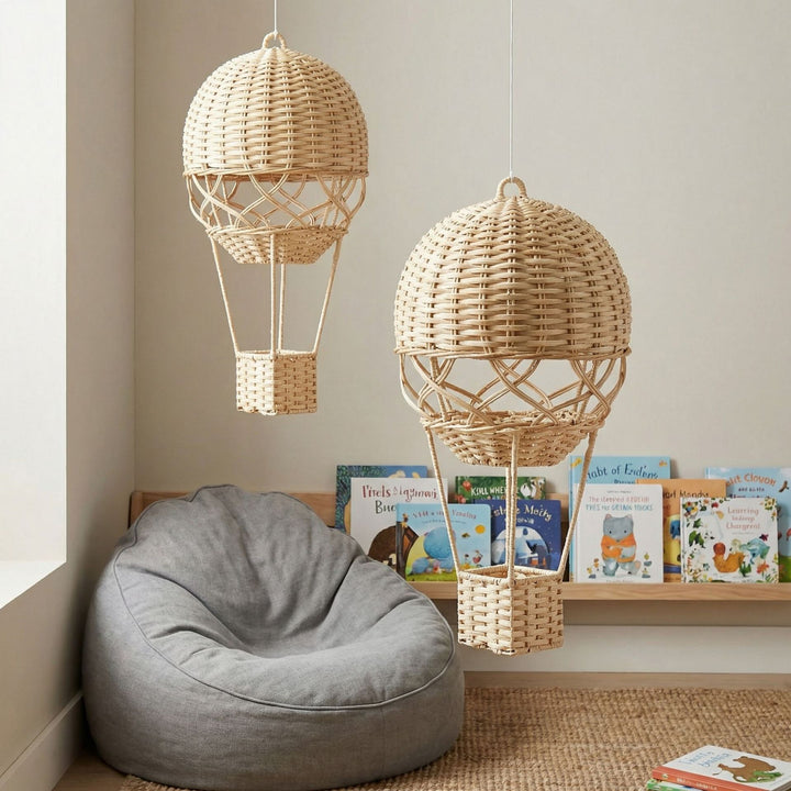 Hanging lamp in the form of a hot air balloon Kalsten