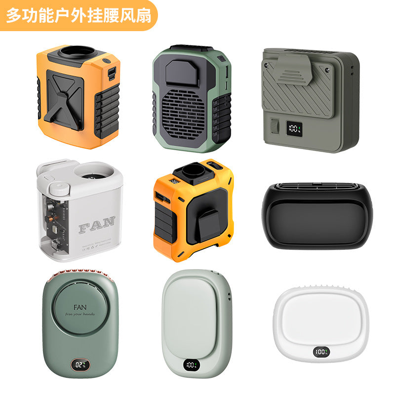 Unisex Portable Rechargeable Clip-On Battery Pack Kalsten