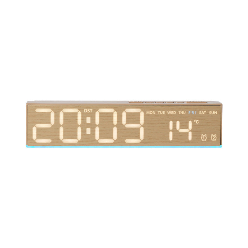 Digital alarm clock with temperature sensor and week display Kalsten
