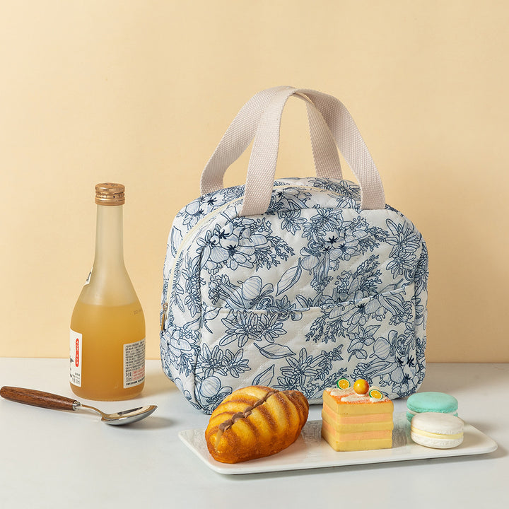 Floral Print Insulated Lunch Bag Kalsten