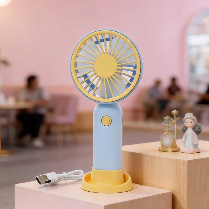 Women Portable USB Hand Fan with Flexibility Kalsten
