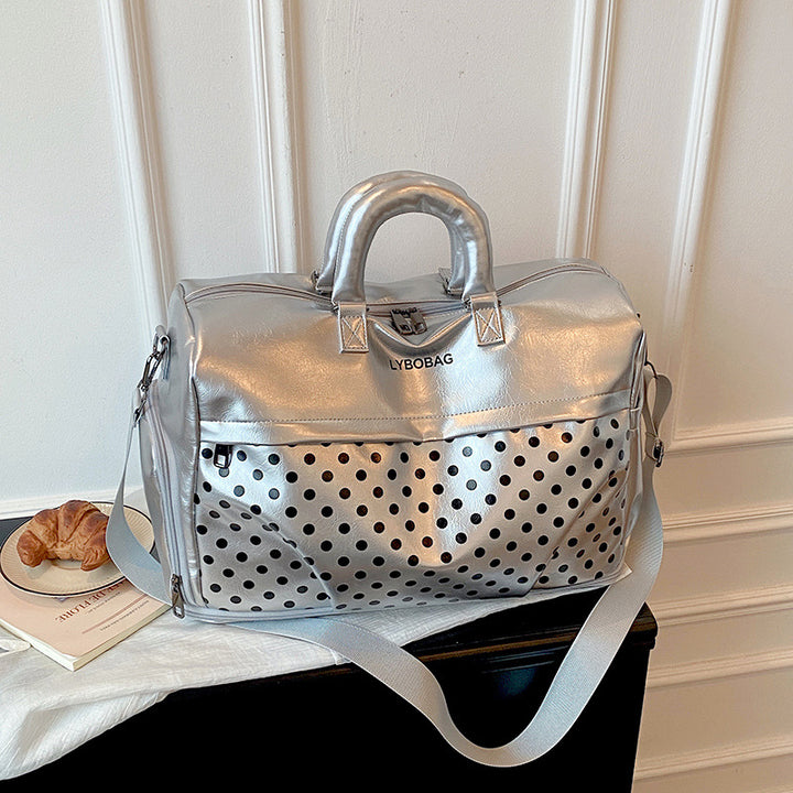Stylish Polka Dot Travel Duffel Bag Kalsten