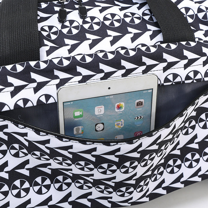 Stylish Patterned Weekend Duffle Bag Kalsten