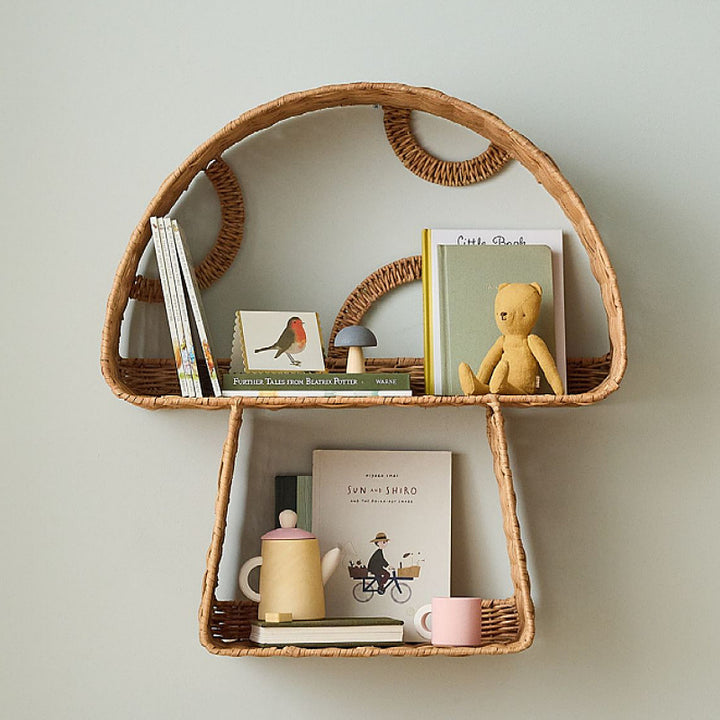 Wall shelf in playful design Kalsten