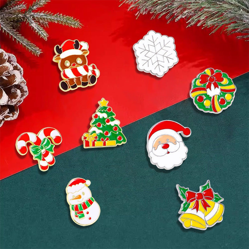 Decorative Enamel Christmas Tree Pin Kalsten