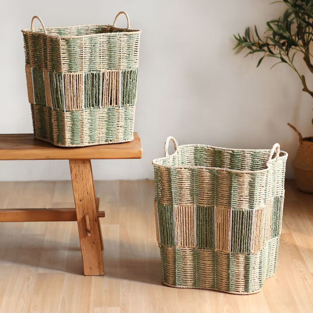 High-Quality Storage Basket Made of Natural Material Kalsten