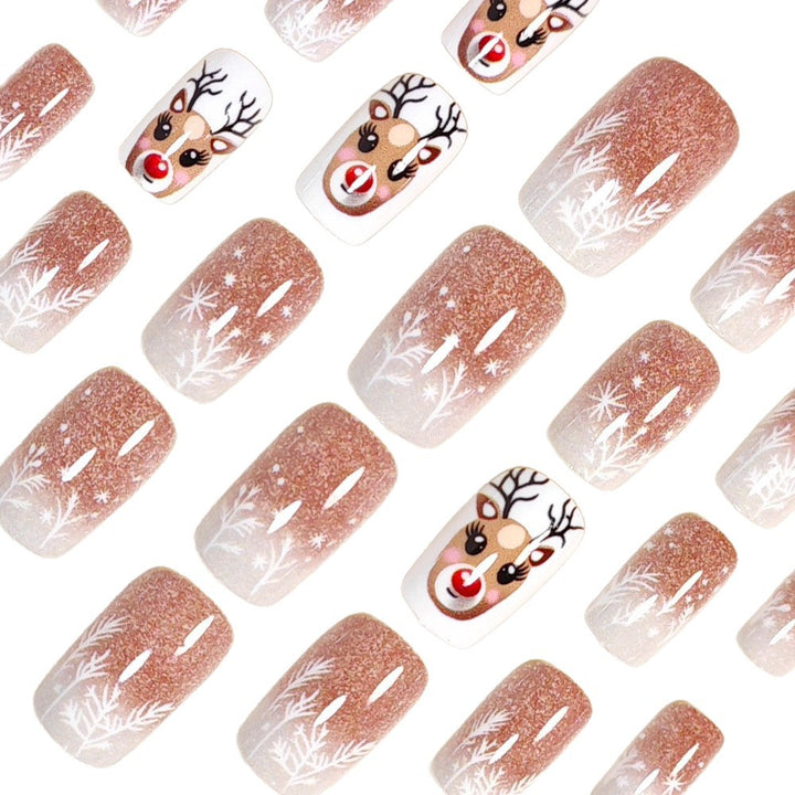 Festive Themed Press-On Nail Art Kalsten