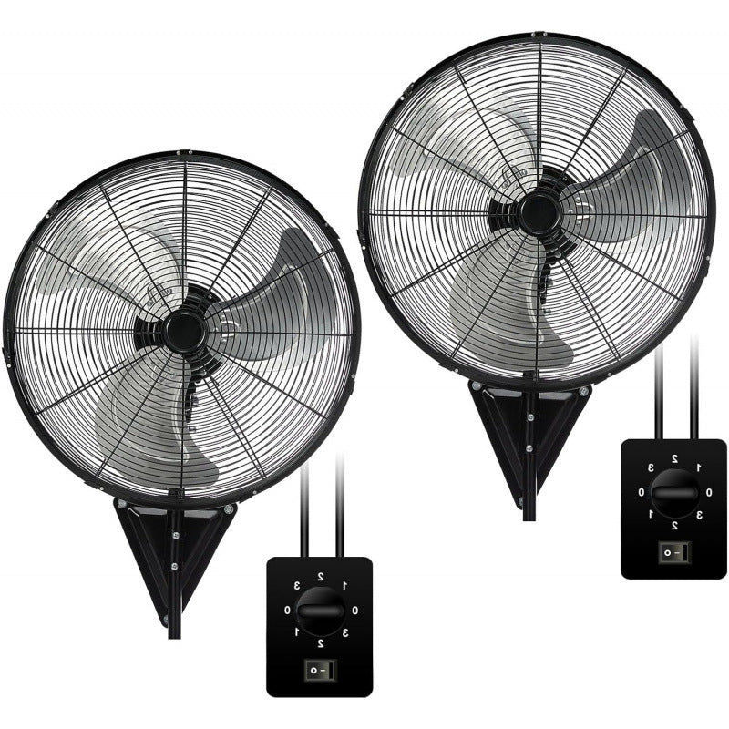 Unisex wall fan with powerful air circulation Kalsten