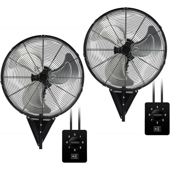 Unisex wall fan with powerful air circulation Kalsten