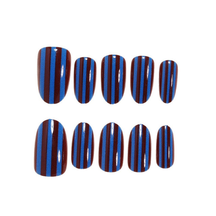 Stylish Striped Nail Wraps Kalsten
