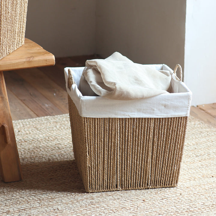 Storage basket with practical handles Kalsten