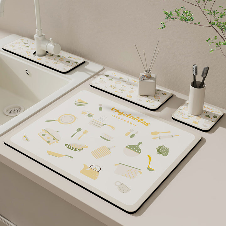 Creative Kitchen Sink Mat Kalsten